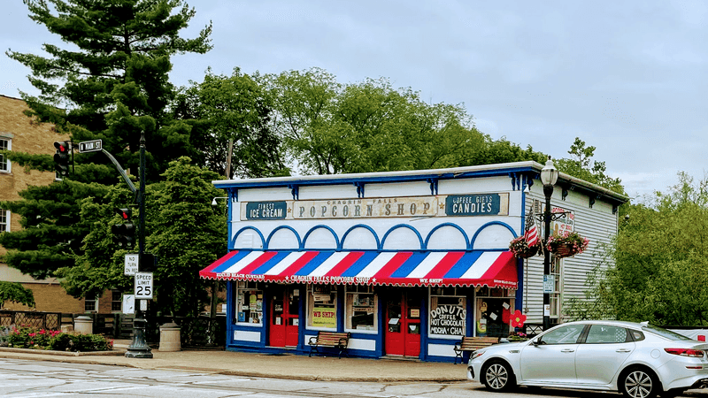 Triangle Park and Popcorn Shop Traditions