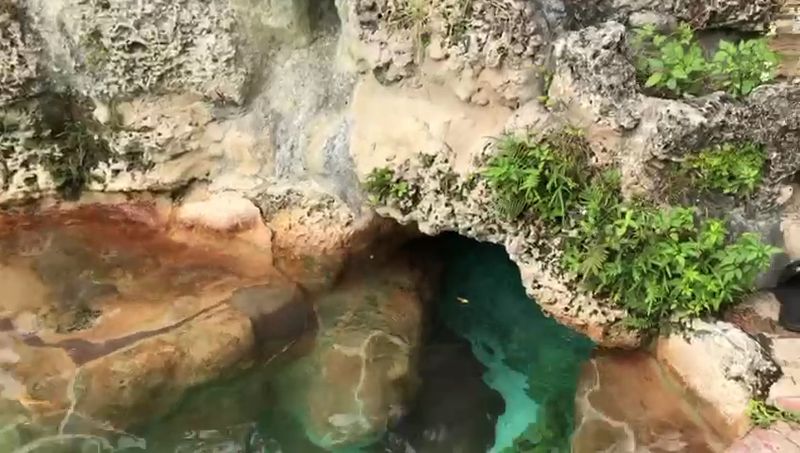 Stone Grottos You Can Actually Swim Through