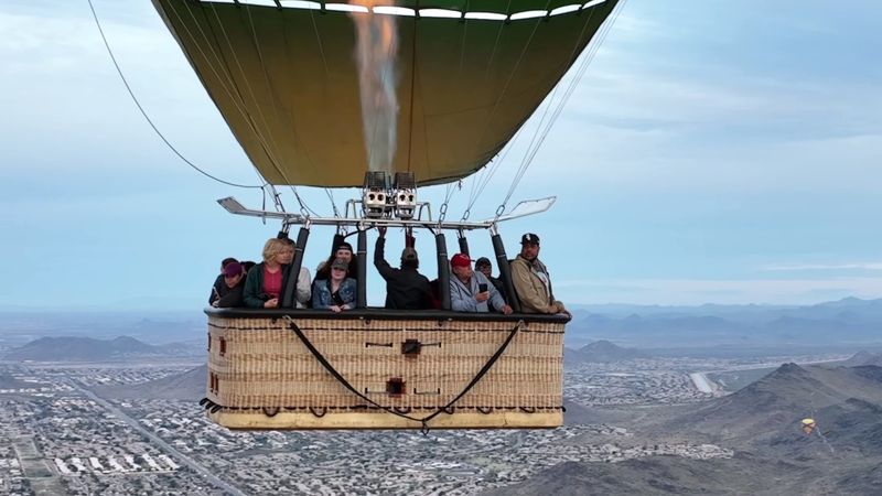 Hot-Air Balloon Ride Over The Sonoran Desert