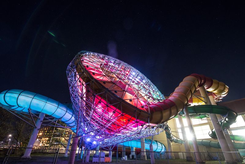 The Wave Pool and Twisting Slides
