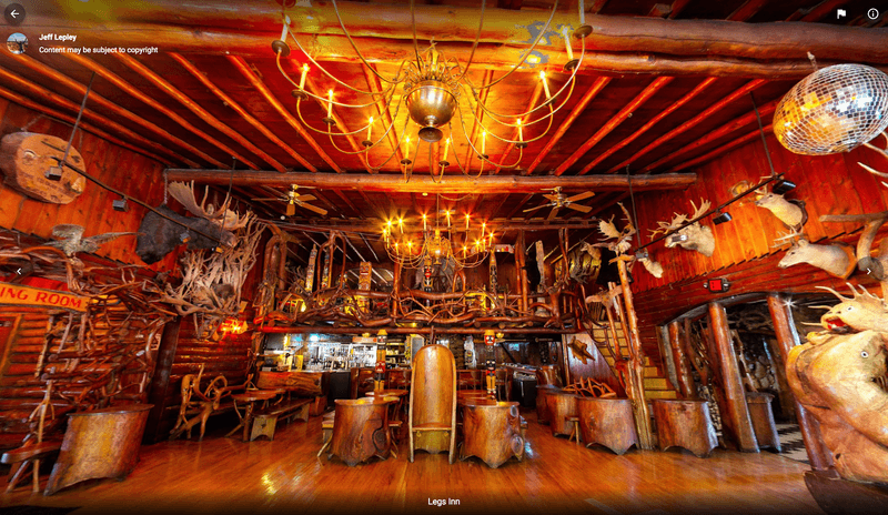 Legs Inn, Cross Village