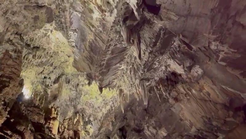 Stunning Rock Formations Inside the Cavern