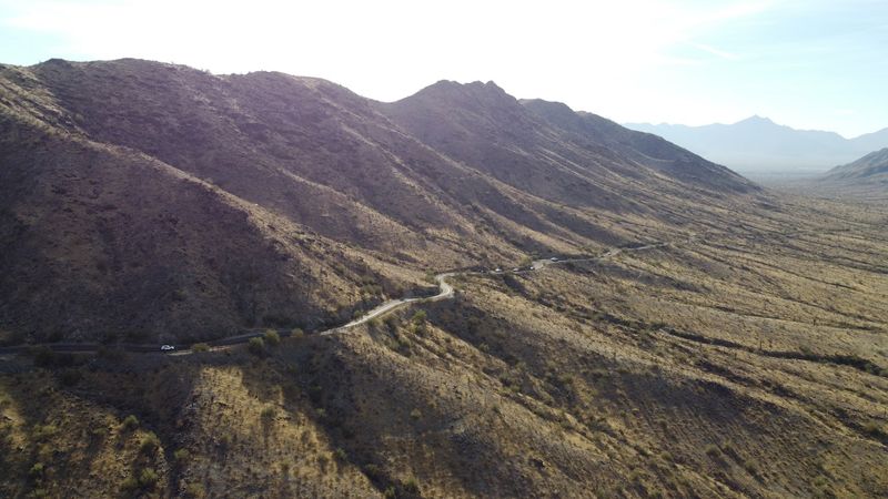 The Winding Climb Up Summit Road