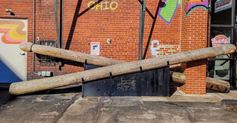 The World’s Largest Drumsticks Are Hiding In This Ohio Alley