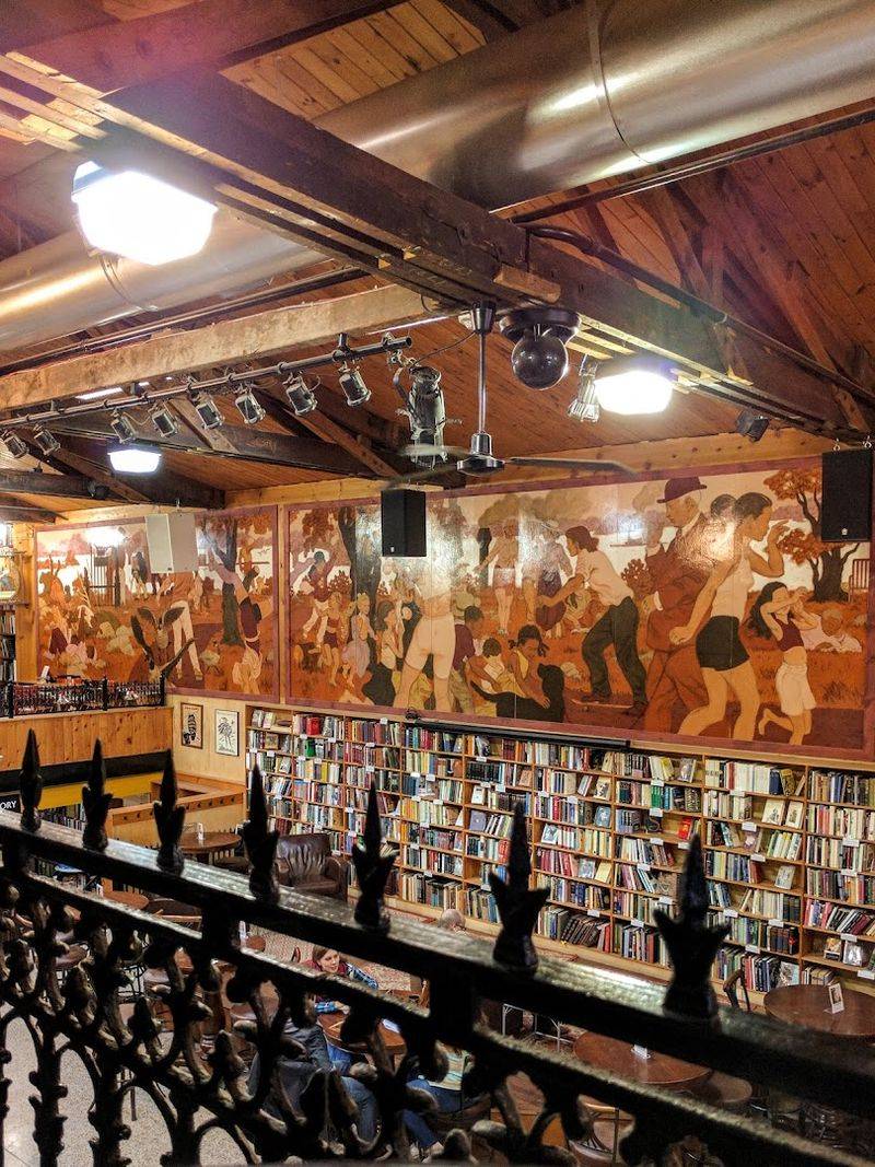 The Wraparound Mural That Sets The Mood