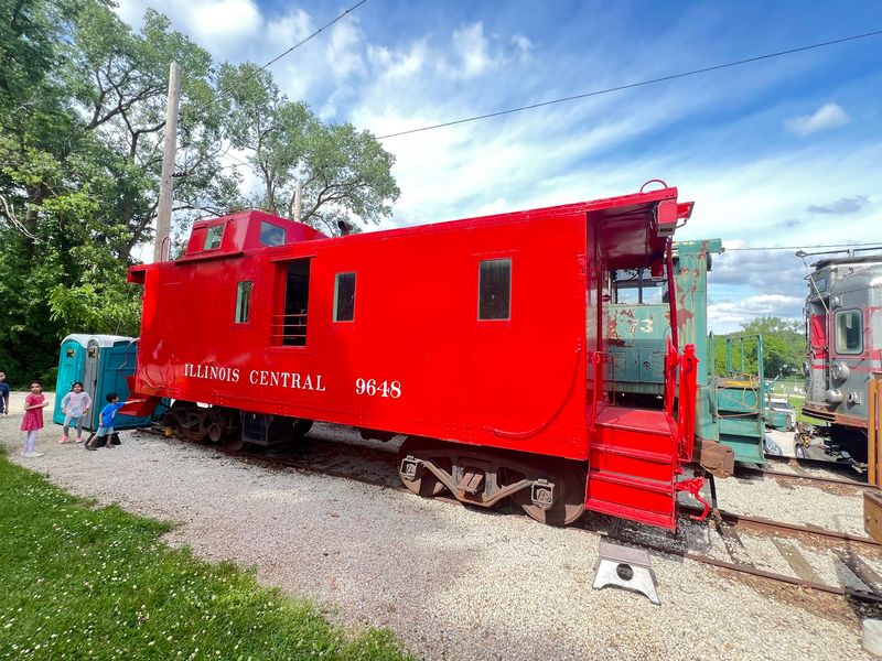 The collection includes interurbans as well as streetcars The collection includes interurbans as well as streetcars