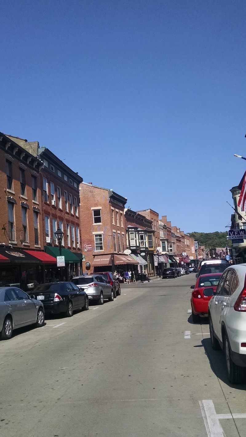The historic district extends beyond the shopping strip
