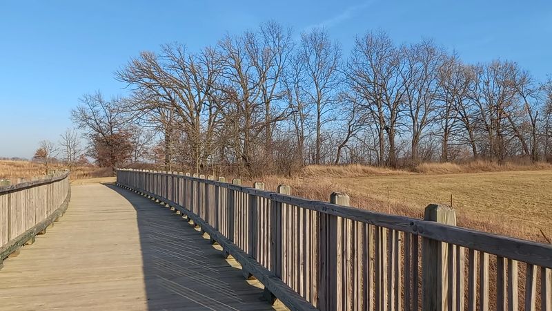 The preserve and the forest offer different kinds of access