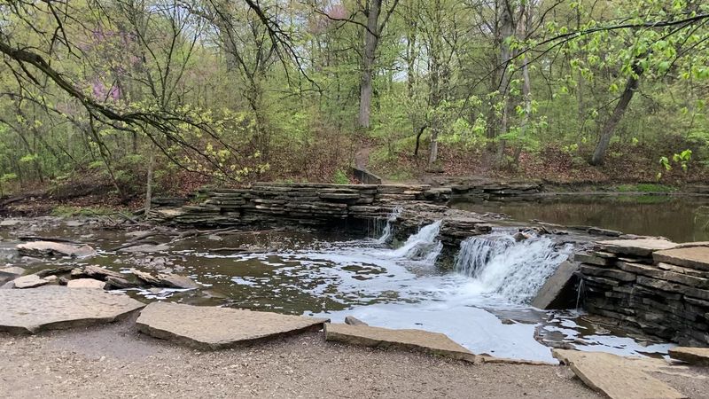 The preserve’s named waterfall features tell different stories
