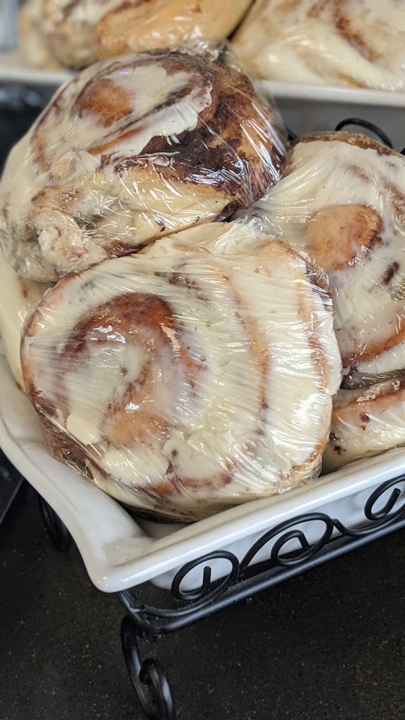 Their Popular Cinnamon Roll Their Popular Cinnamon Roll