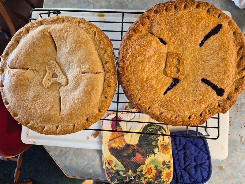 Their Signature Marionberry Pie 
