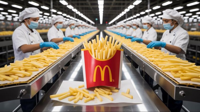 The Fries Are Partially Cooked Before They Ever Reach Restaurants