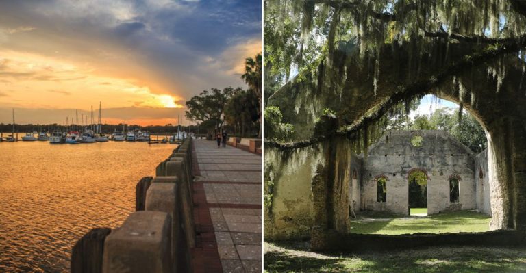 There’s A Coastal Bend In South Carolina Where Time Simply Stands Still