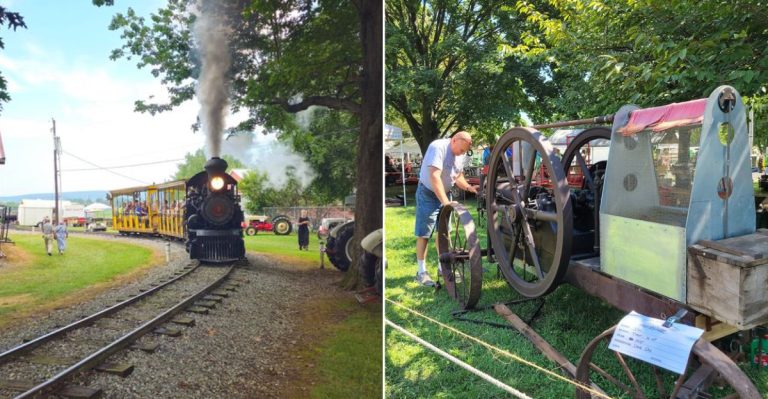 There’s A Pennsylvania Event Where Massive Steam-Powered Machines Roar Back To Life