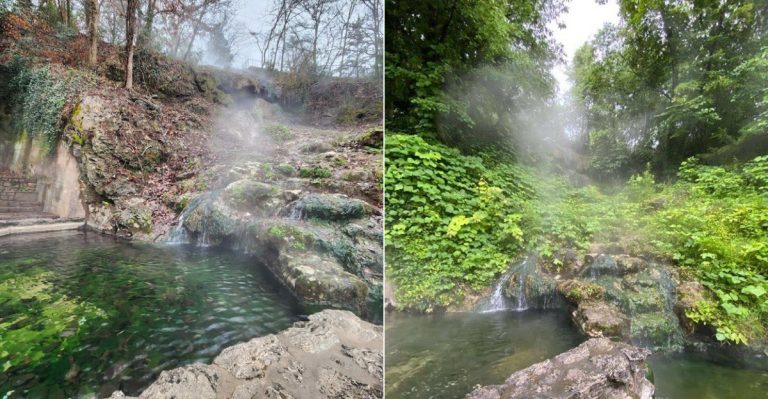 There’s A Spot In Arkansas Where Hot Springs Flow Right Out In The Open