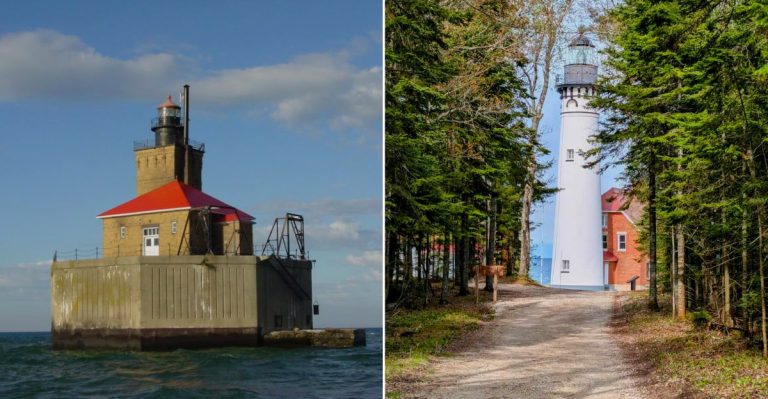 Lake Huron And Lake Erie Towns