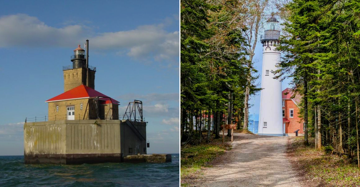 Lake Huron And Lake Erie Towns