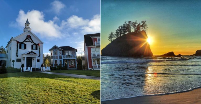 These 14 Washington Coastal Towns Are The Cure For A Loud Week