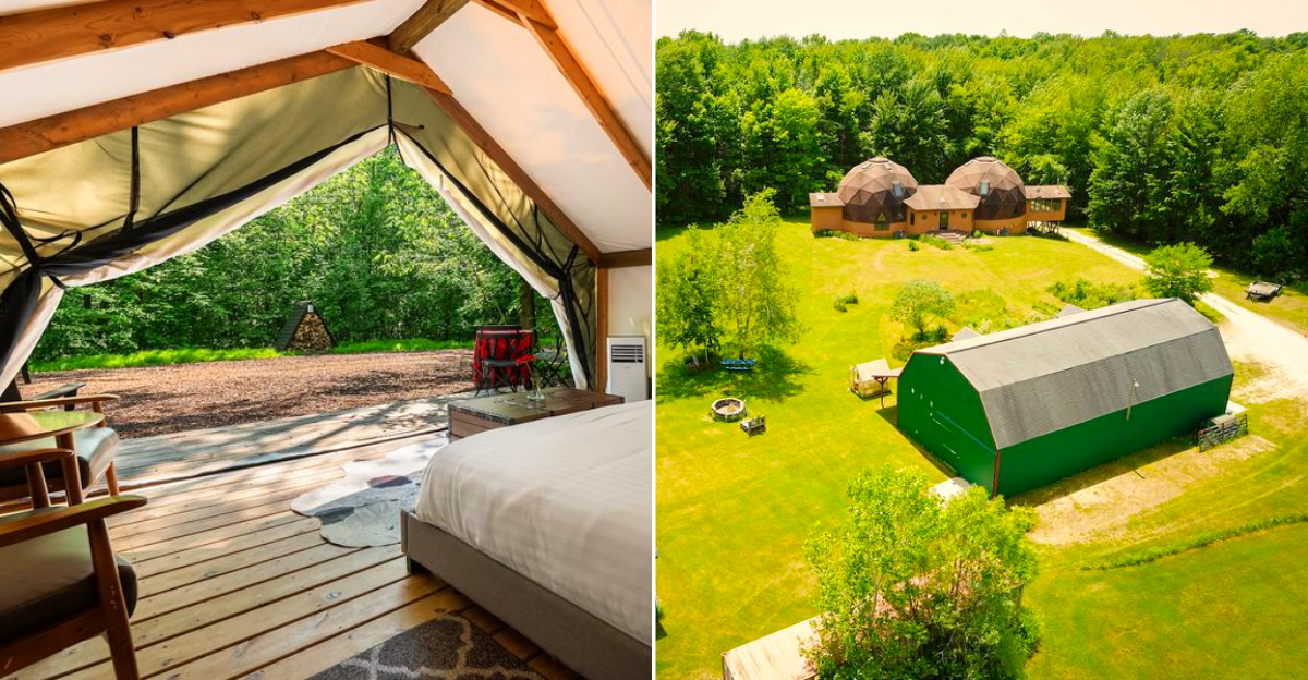 Best Michigan Glamping Spots