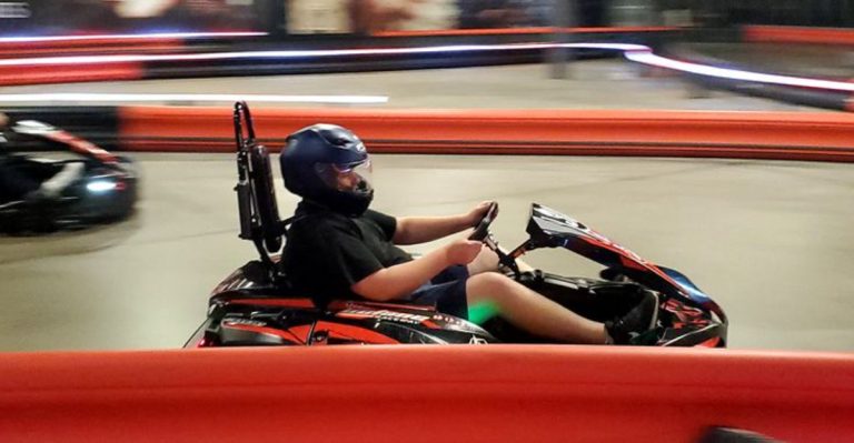 These Arizona Go-Karts Hit 45 MPH On A Track That Runs Indoors And Out