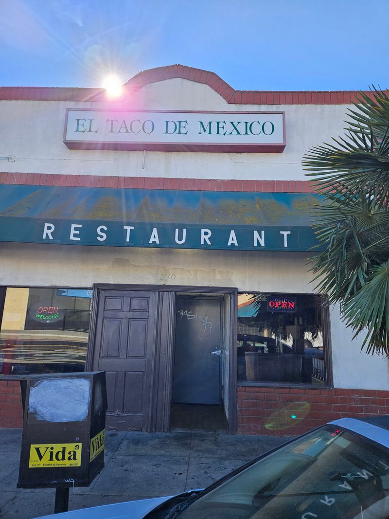 El Taco De Mexico