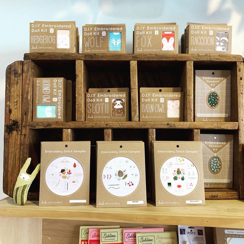 These Embroidery Kits Come With Heroes And Big Opinions These Embroidery Kits Come With Heroes And Big Opinions