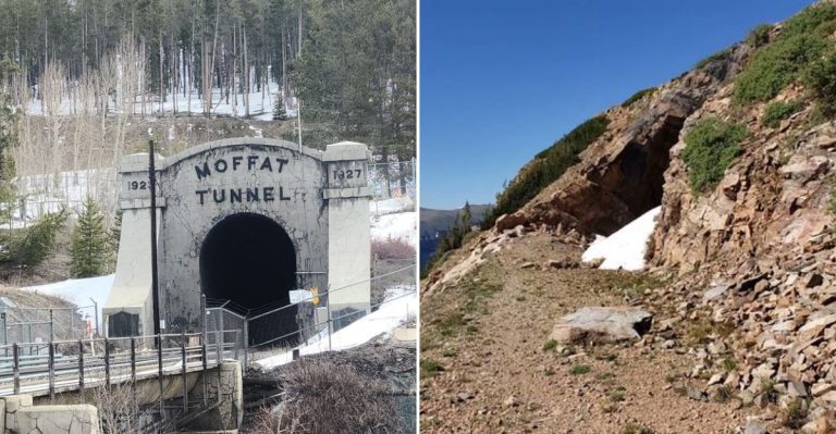 These Forgotten Colorado Tunnels Are A Haunting Portal Into The State’s Shocking Railroad Past