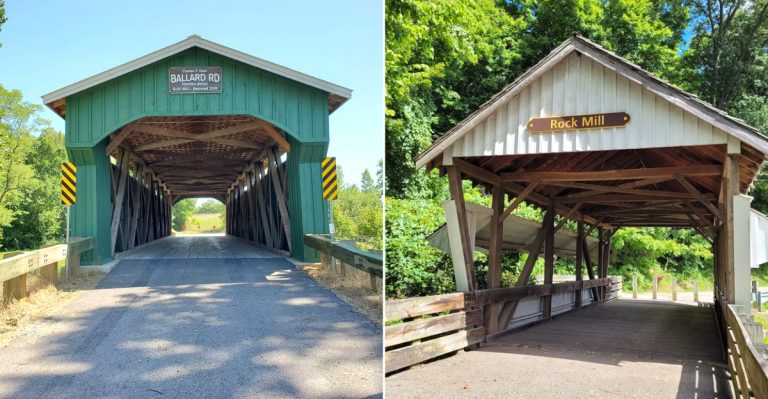 These Historic Covered Bridges In Ohio Feel Like Stepping Into Another Era