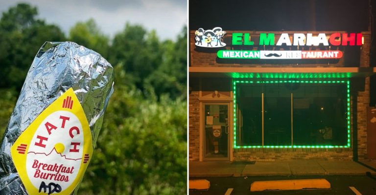 These North Carolina Morning Spots Are Known For Serious Green-Chile Burritos