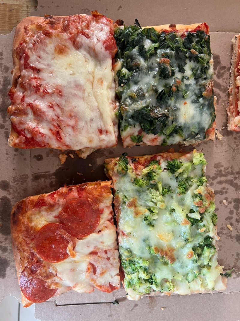 Thick-Crust Squares of Pizza
