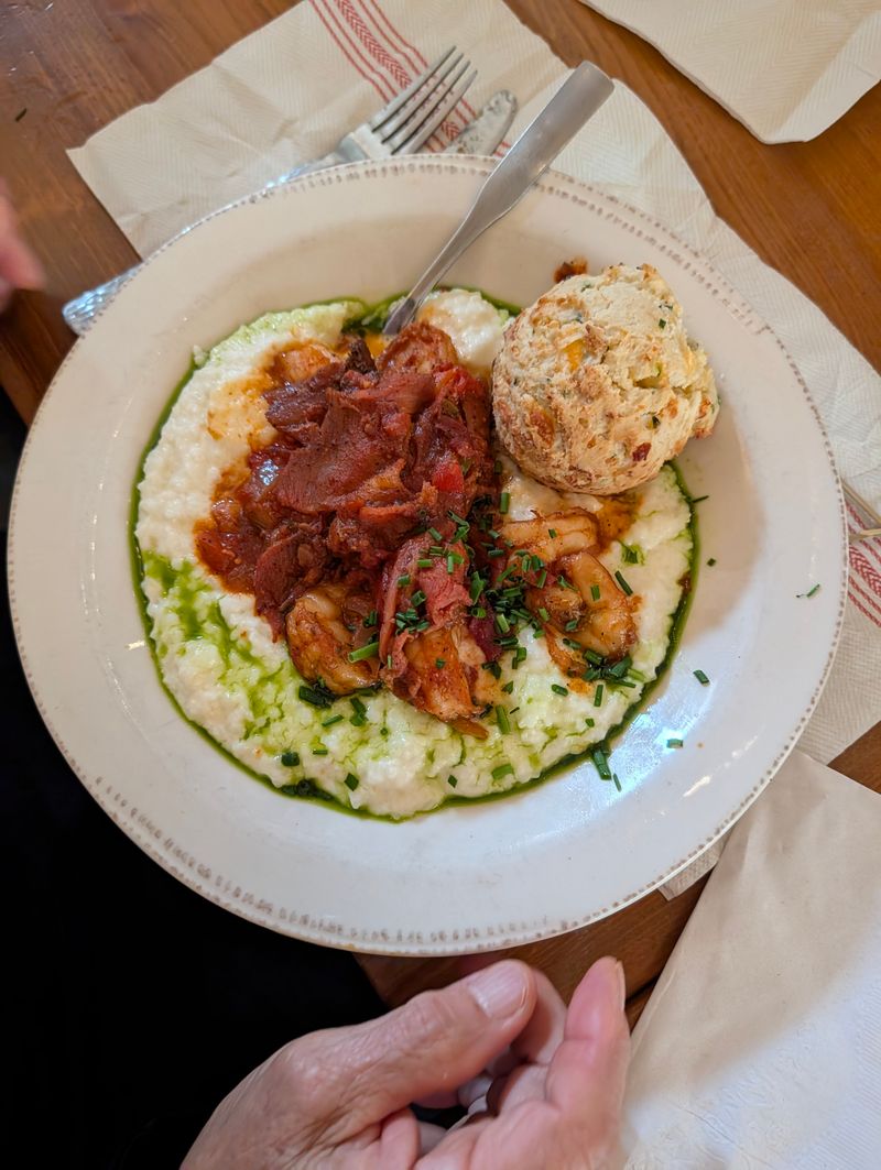 Shrimp And Grits, Florida Style
