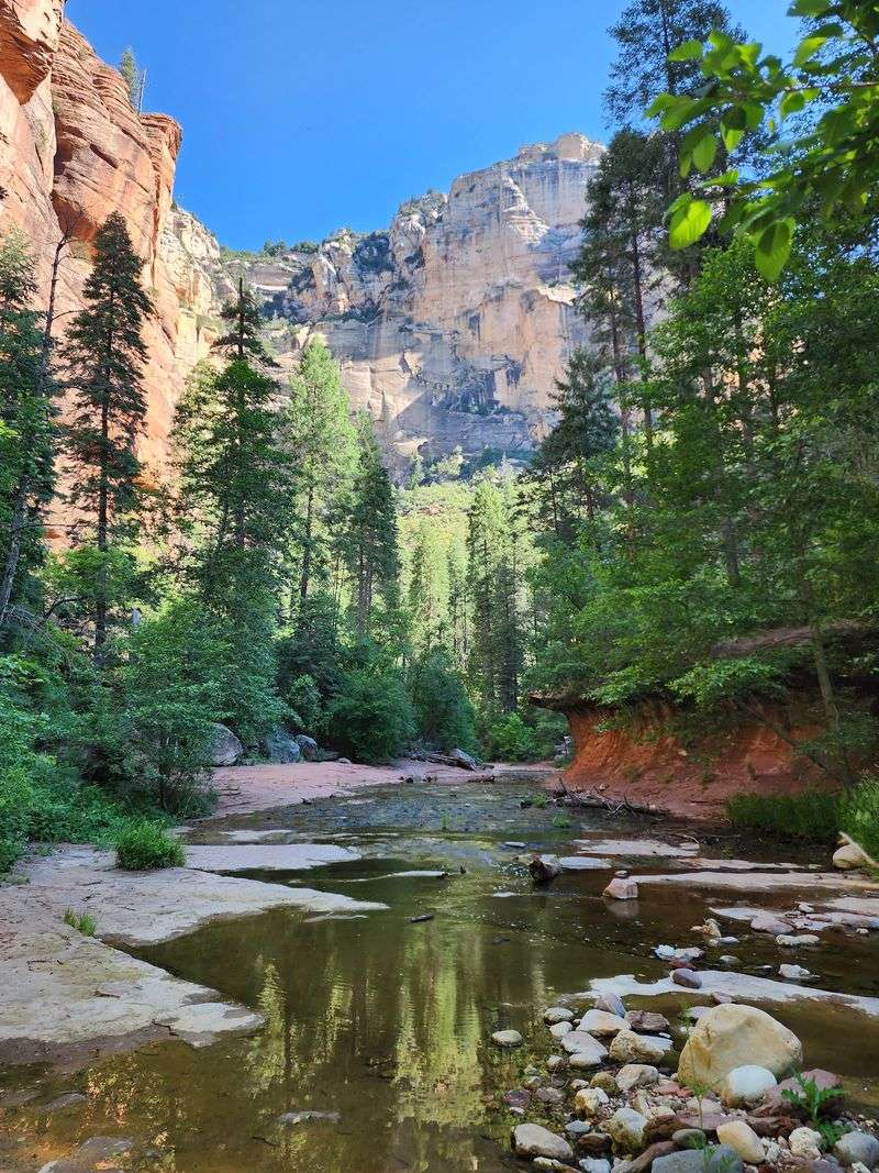 Thirteen Crossings of Rock-Hopping Fun