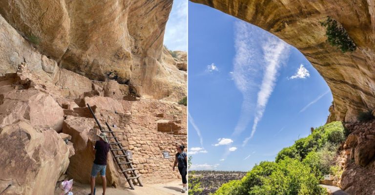 This 1-Mile Hike In Colorado Takes You Through Step House, An Ancient Cliff Dwelling At Mesa Verde