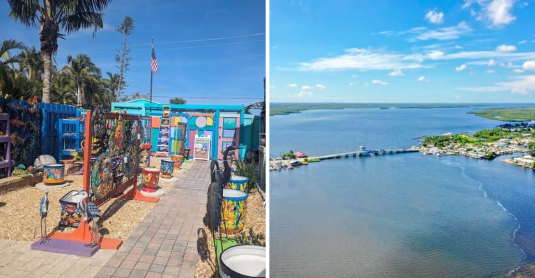 This “World’s Fishing-est Bridge” Is The Gateway To Matlacha, Florida’s Vibrant Arts Scene