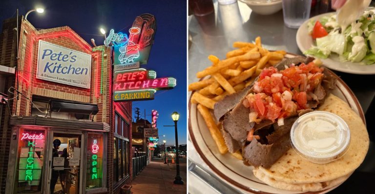 This 24-Hour Denver Diner Quietly Serves A Gyro People Drive Across Town For