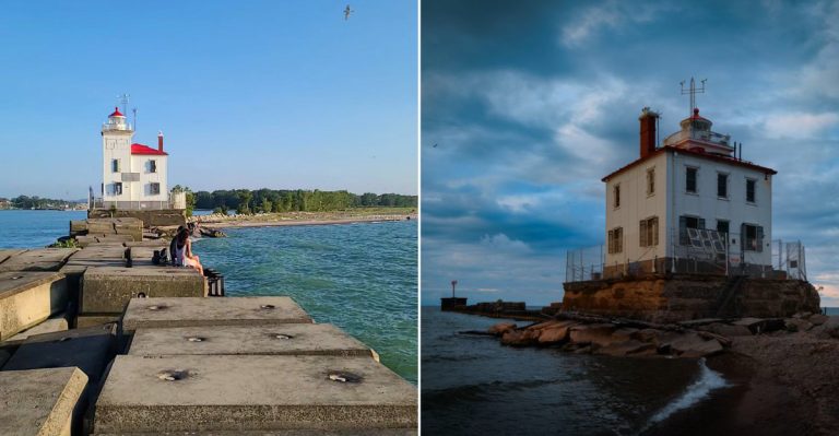 People Drive From All Over Ohio To See This Iconic 42-Foot Lighthouse