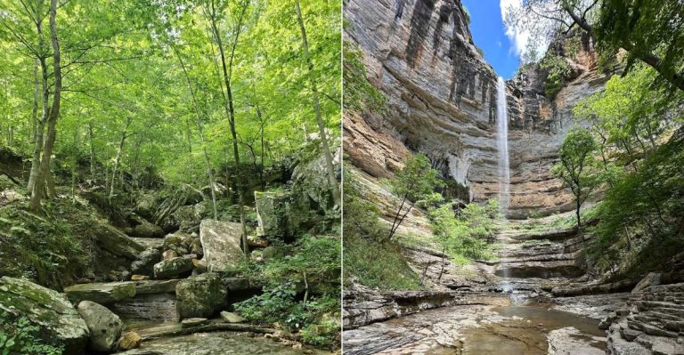 This 5-Mile Waterfall Hike In Arkansas Should Be On Your Bucket List