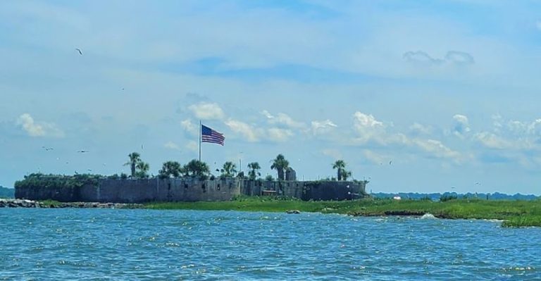 This Abandoned Castle In South Carolina’s Charleston Harbor Feels Frozen In Time