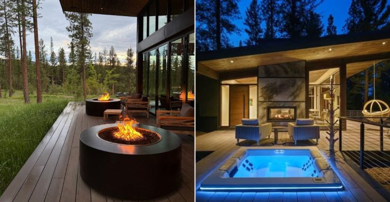 This Adults-Only Montana Retreat Hides Modern Luxury Deep In The Forest