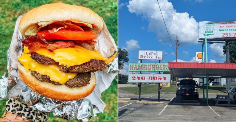 This Alabama Roadside Grill Serves Burgers With Pure 1960s Flavor