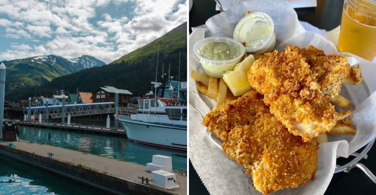 This Alaska Dockside Diner Serves Fried Fish So Good, Locals Swear It’s The State’s True Comfort Food