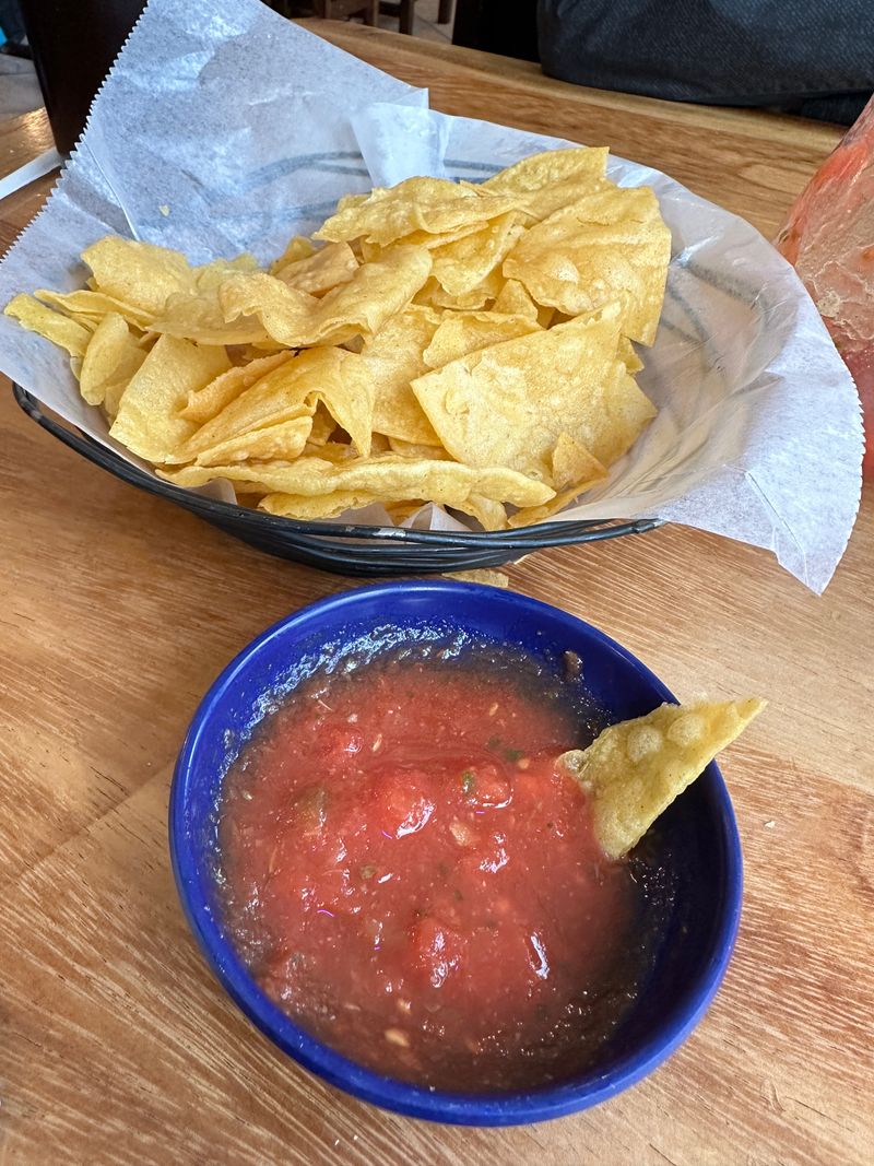 Start With The Warm Chips And Two Salsas