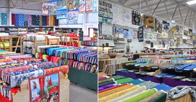This Amish Country Fabric Outlet Can Turn A Quick Stop Into A Full Afternoon
