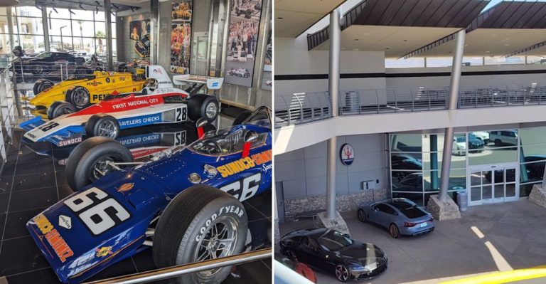 This Arizona Dealership Complex Secretly Holds A Museum Full Of Race Cars