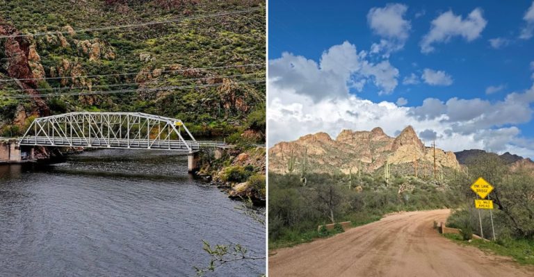 This Arizona Desert Drive Leads To Ghost Towns And Hidden Lakes