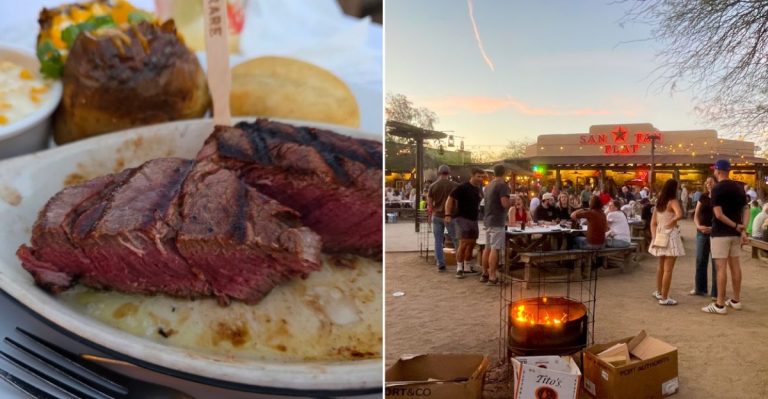 This Arizona Patio Feels Like A Country Show With Steaks And Sunset Views