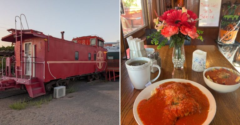 This Arizona Restaurant Turns A Vintage Train Car Into A Dining Room