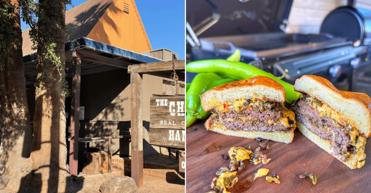 Arizonans Can’t Stop Talking About The Legendary Green Chile Burgers At This Local Spot
