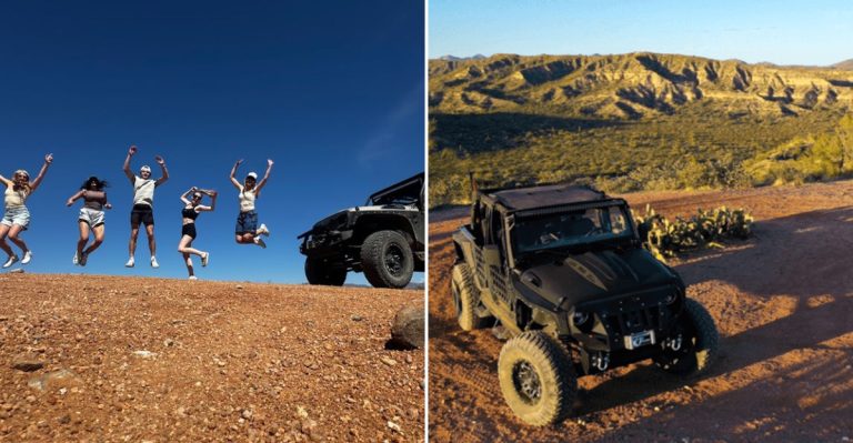This Arizona Sunset Jeep Tour Makes Summer Feel Like An Adults-Only Playground