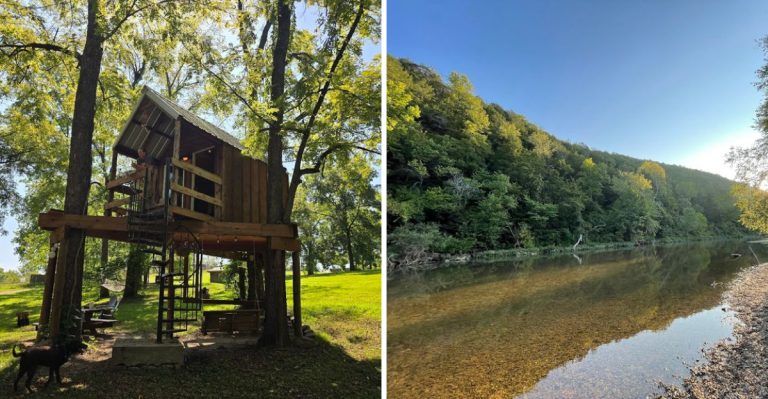 This Arkansas Campground Lets You Kayak A Scenic River By Day And Fall Asleep Steps From The Water At Night This July
